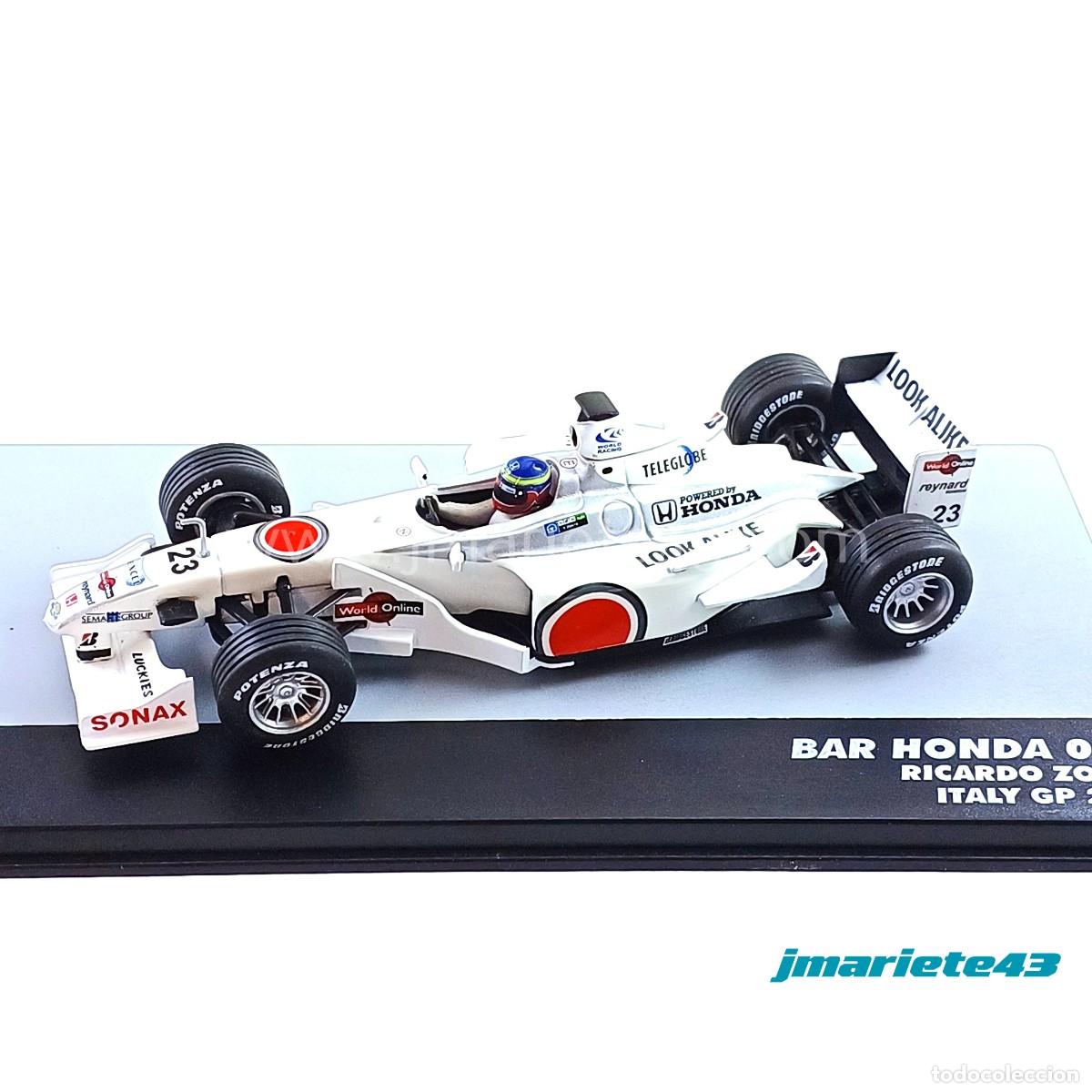 Model Cars: Bar Honda 002 Ricardo Zonta 2000 1:43