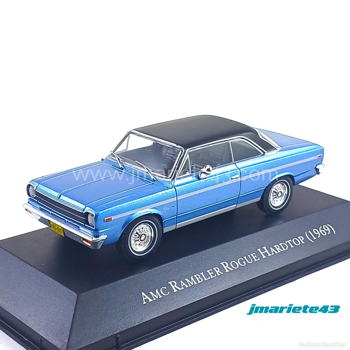 Model Cars: AMC RAMBLER ROGUE HARDTOP - 1969 1:43