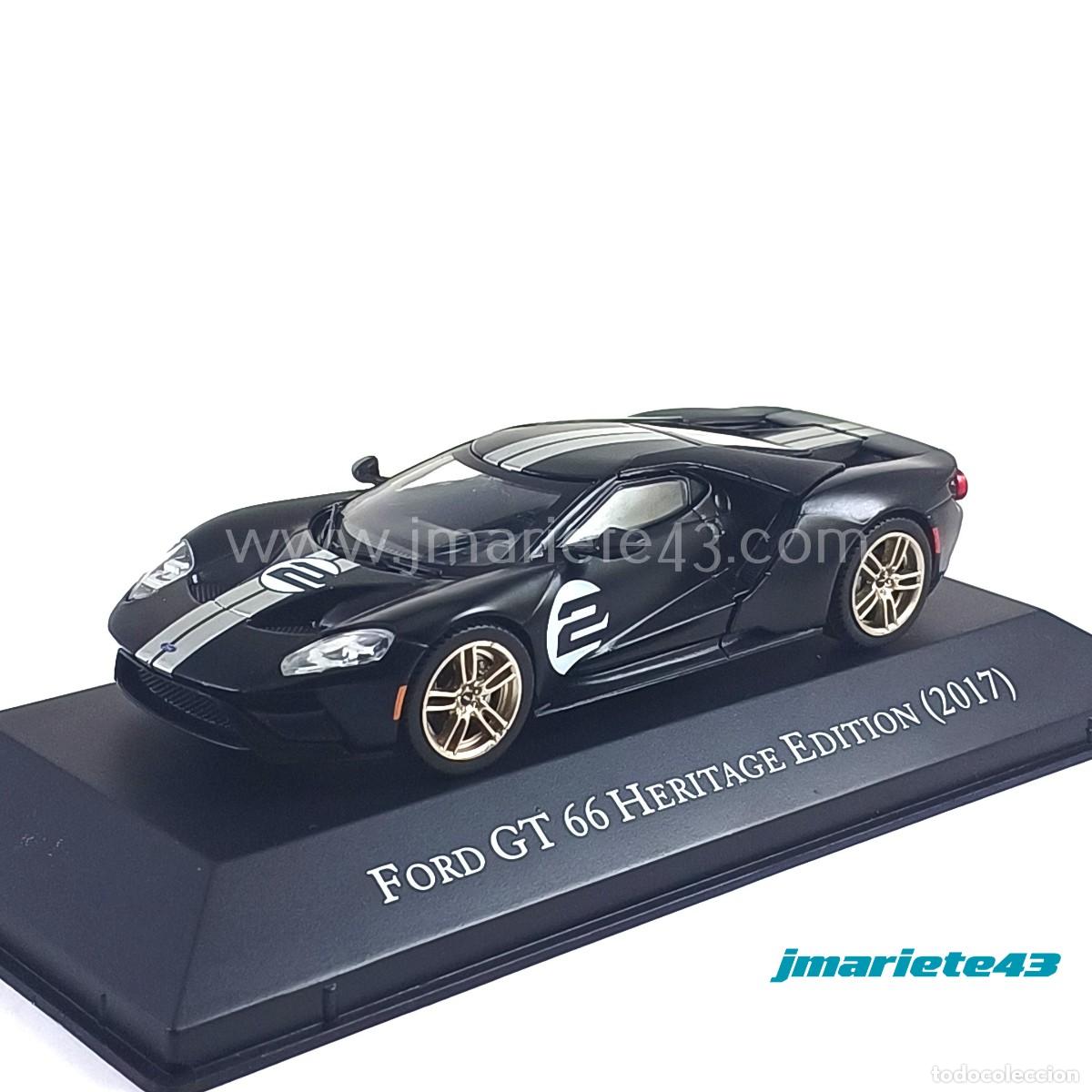 Model Cars: FORD GT '66 HERITAGE EDITION 2017 1:43