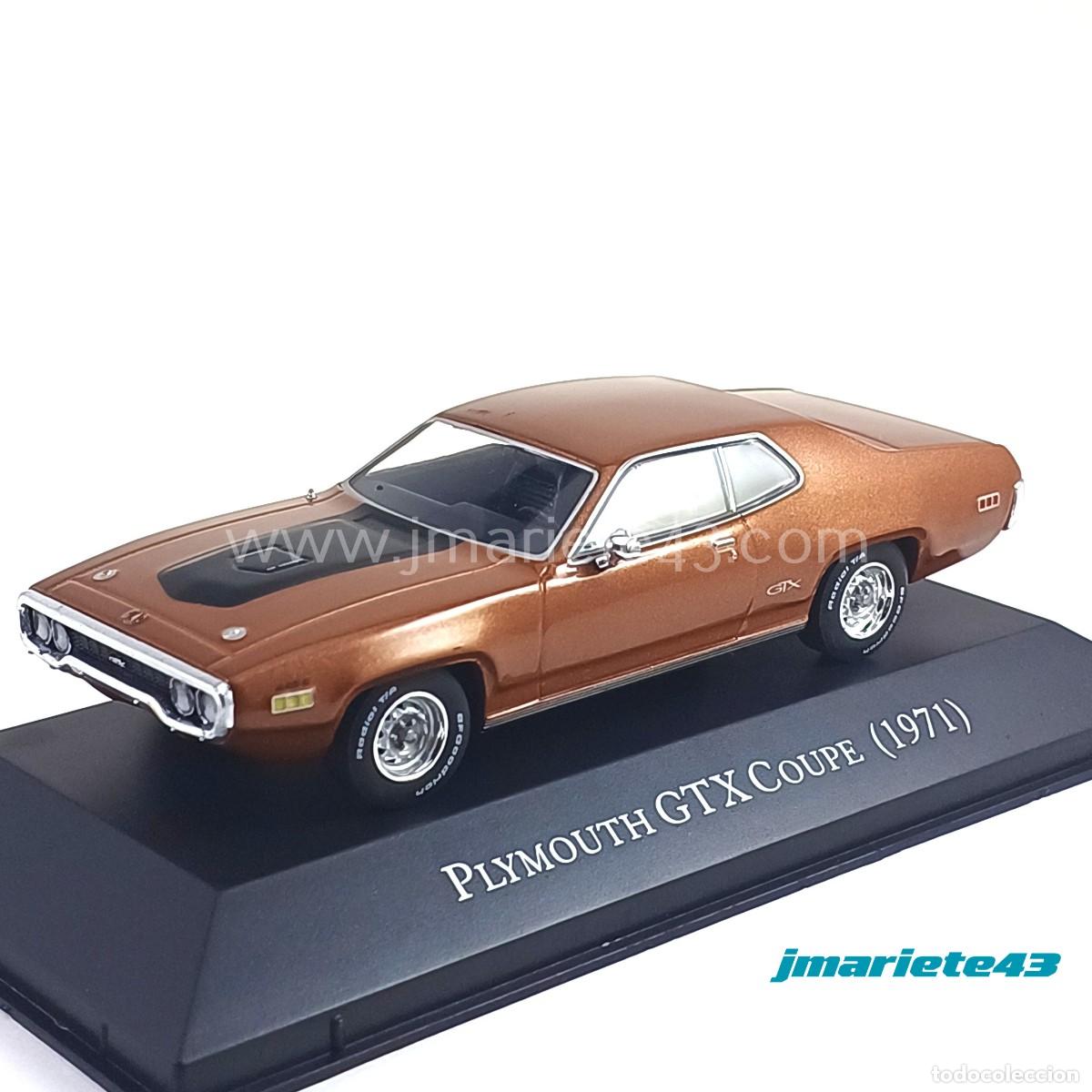 Model Cars: PLYMOUTH GTX COUPE 1971 1:43