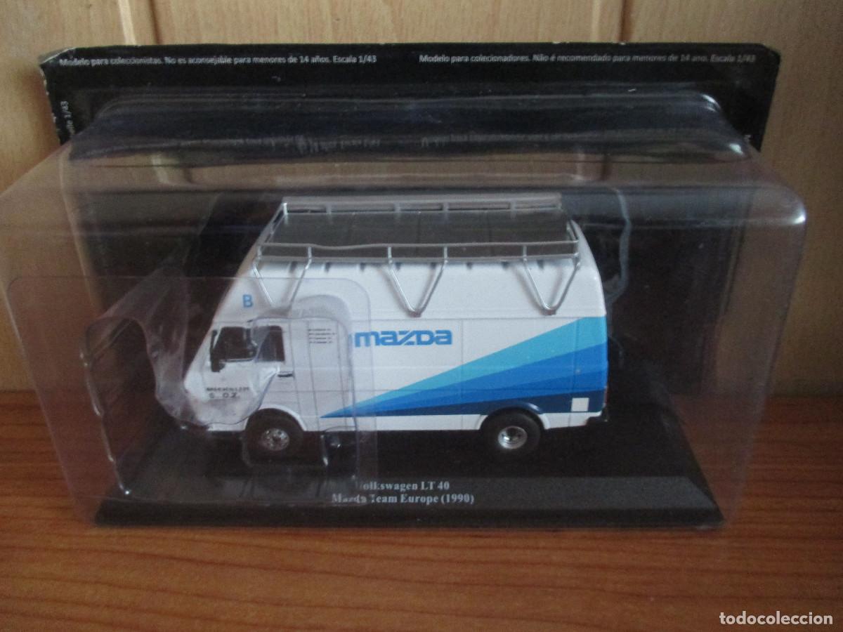 Model Cars: PLANETA AGOSTINI: FURGONETA VOLKSWAGEN LT 40 , MAZDA TEAM EUROPE ( 1990) 1/43