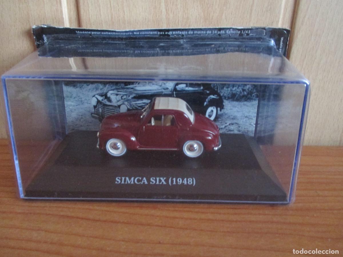 Coches a escala: MAQUETA COCHE DE COLECCION ESCALA 1/43 : MODELO SIMCA SIX , (1948 )