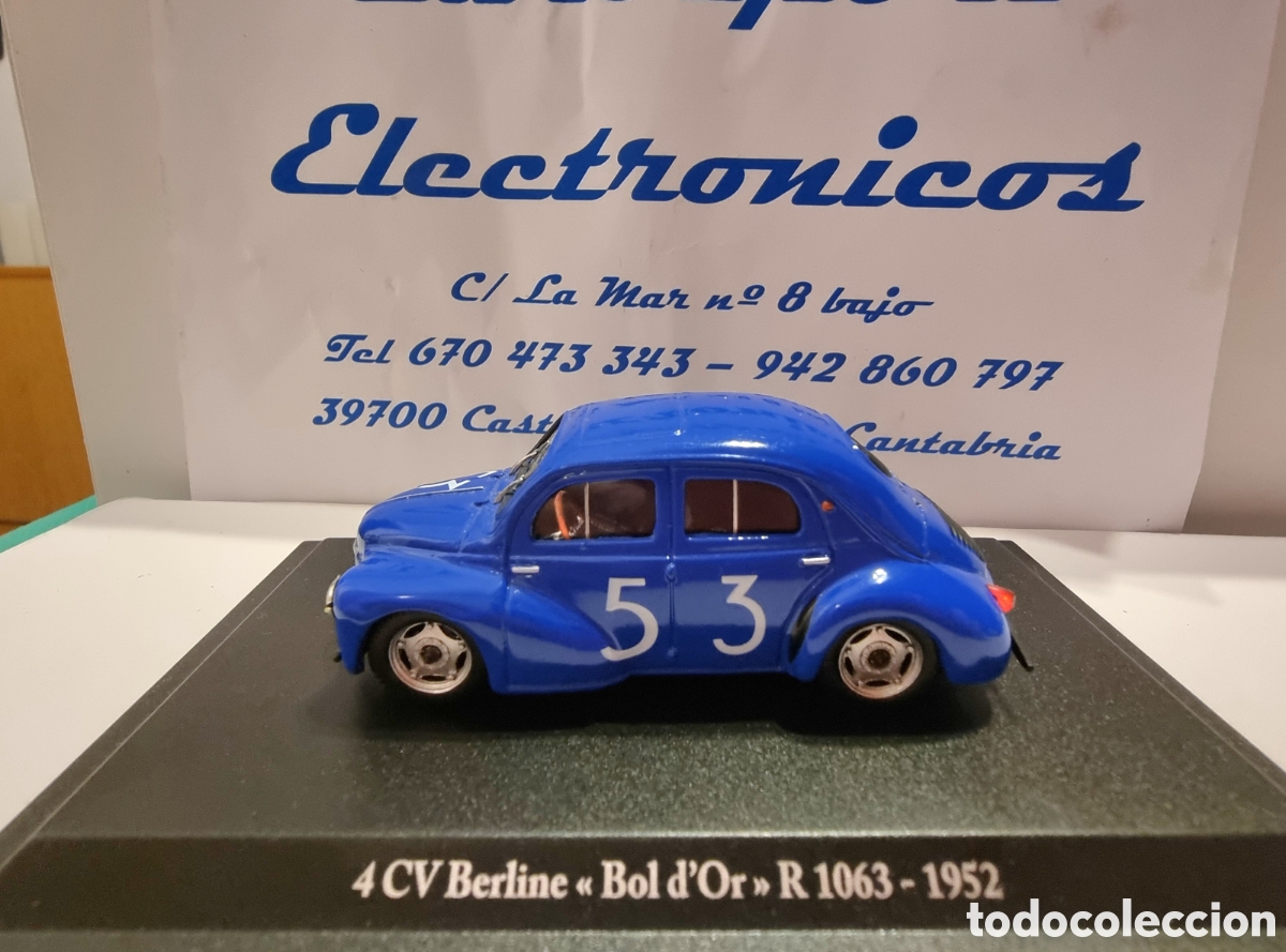 Model Cars: Renault 4CV R 1063 escala 1/43