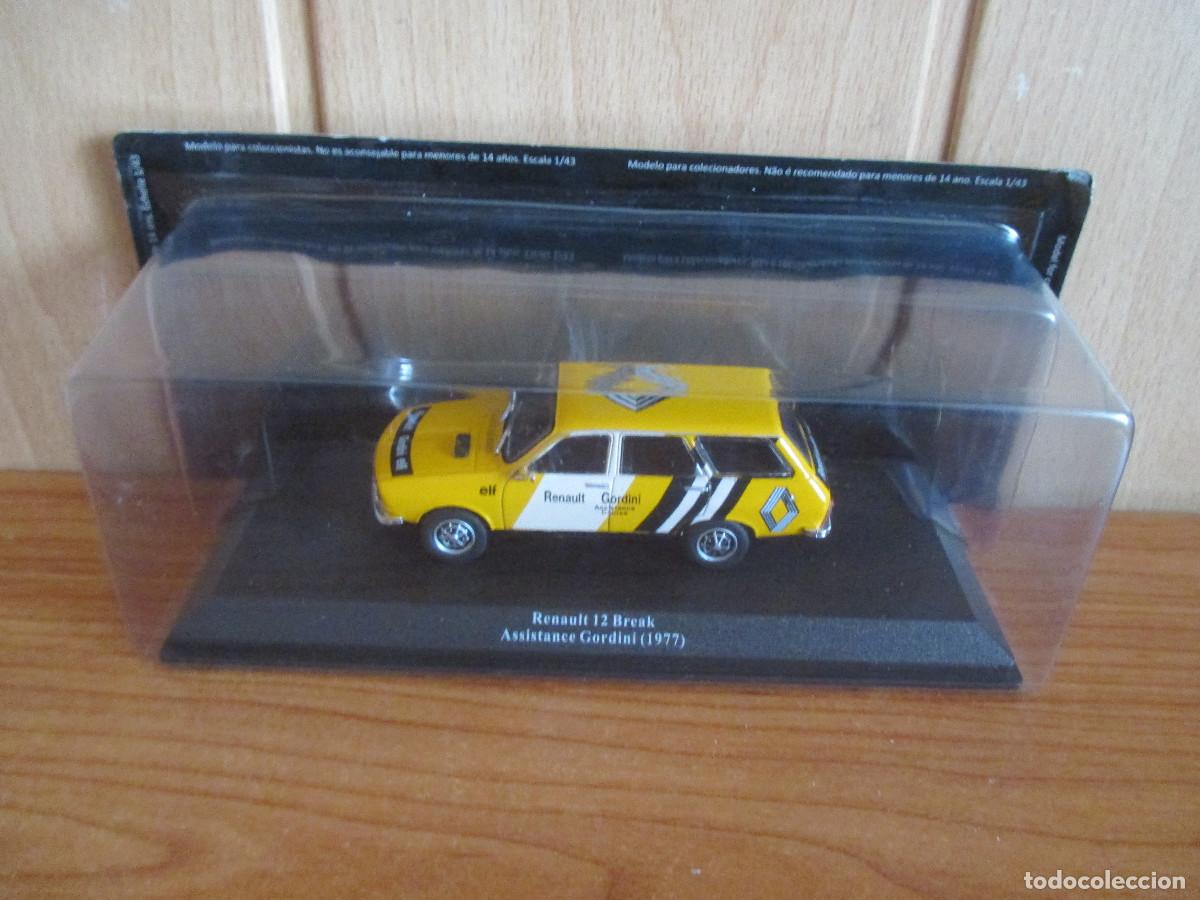 Auto in scala: PLANETA AGOSTINI: COCHE ASISTENCIA RENAULT 12 BREAK , ASSISTANCE GORDINI (1977 ), ESCALA 1/43