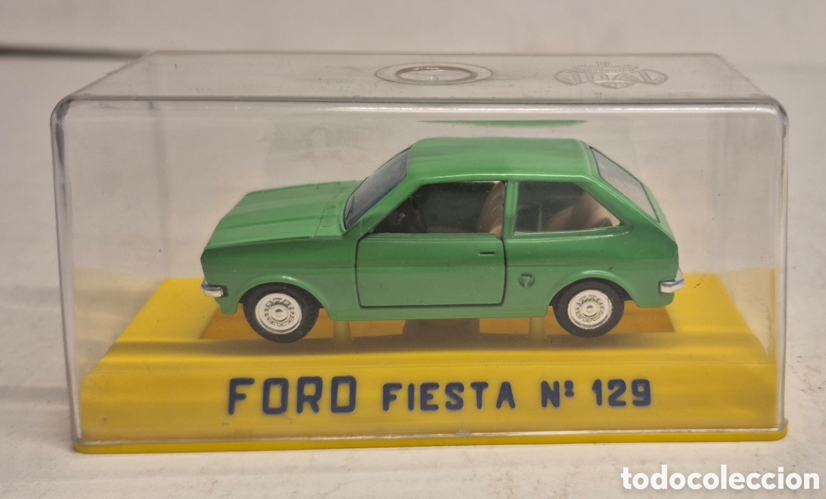 Coches a escala: JOAL FORD FIESTA n&ordm;129 VERDE, 1:43 NUEVO