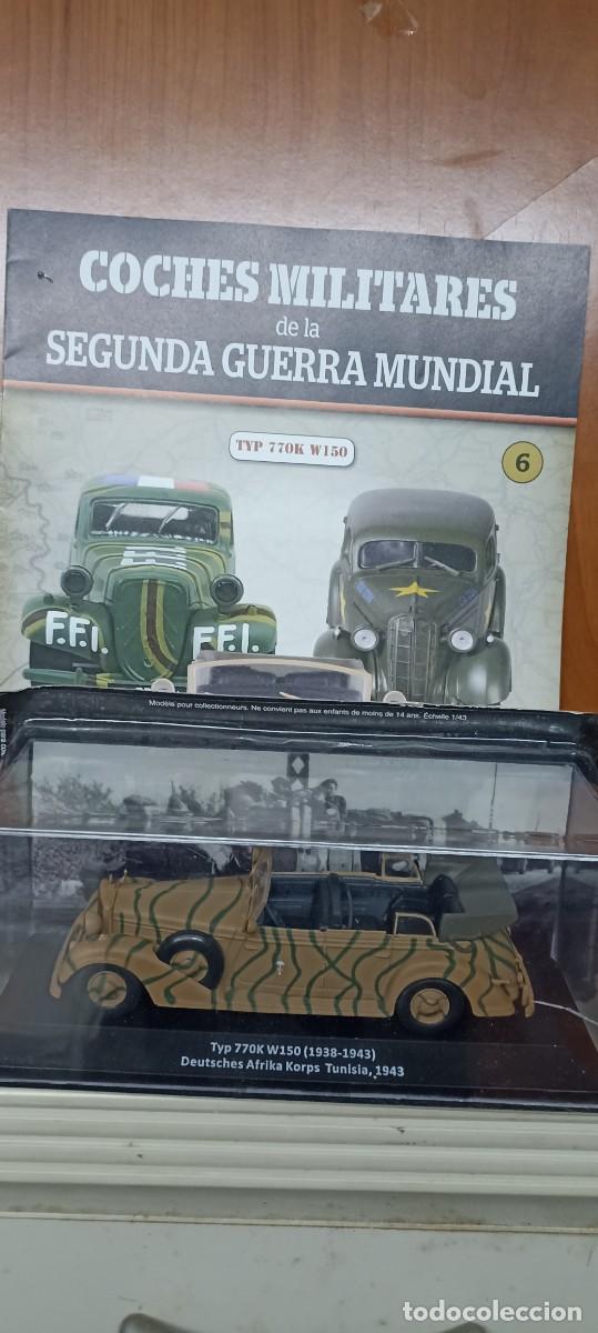 Voitures &agrave; l'&eacute;chelle: TYP 770K 75 n&ordm;6 COCHES MILITARES ii GUERRA MUNDIAL