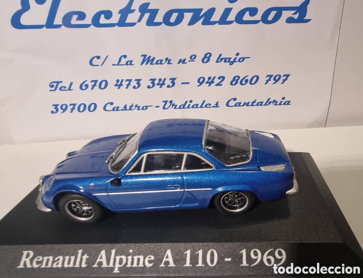 Voitures &agrave; l'&eacute;chelle: Renault Alpine A110 1600 SX Eligor escala 1/43
