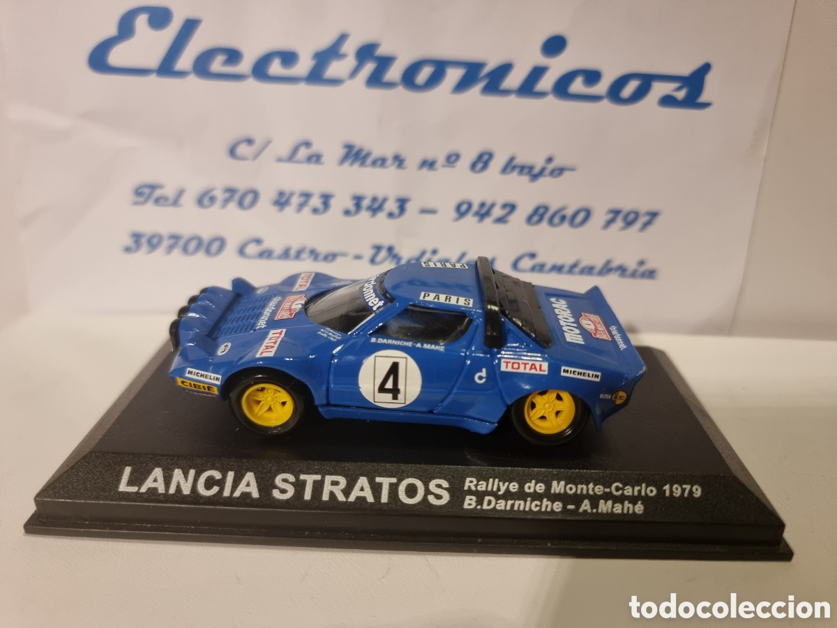 Voitures &agrave; l'&eacute;chelle: Lanc&iacute;a Stratos Rallye Montecarlo esc. Es el 1/43