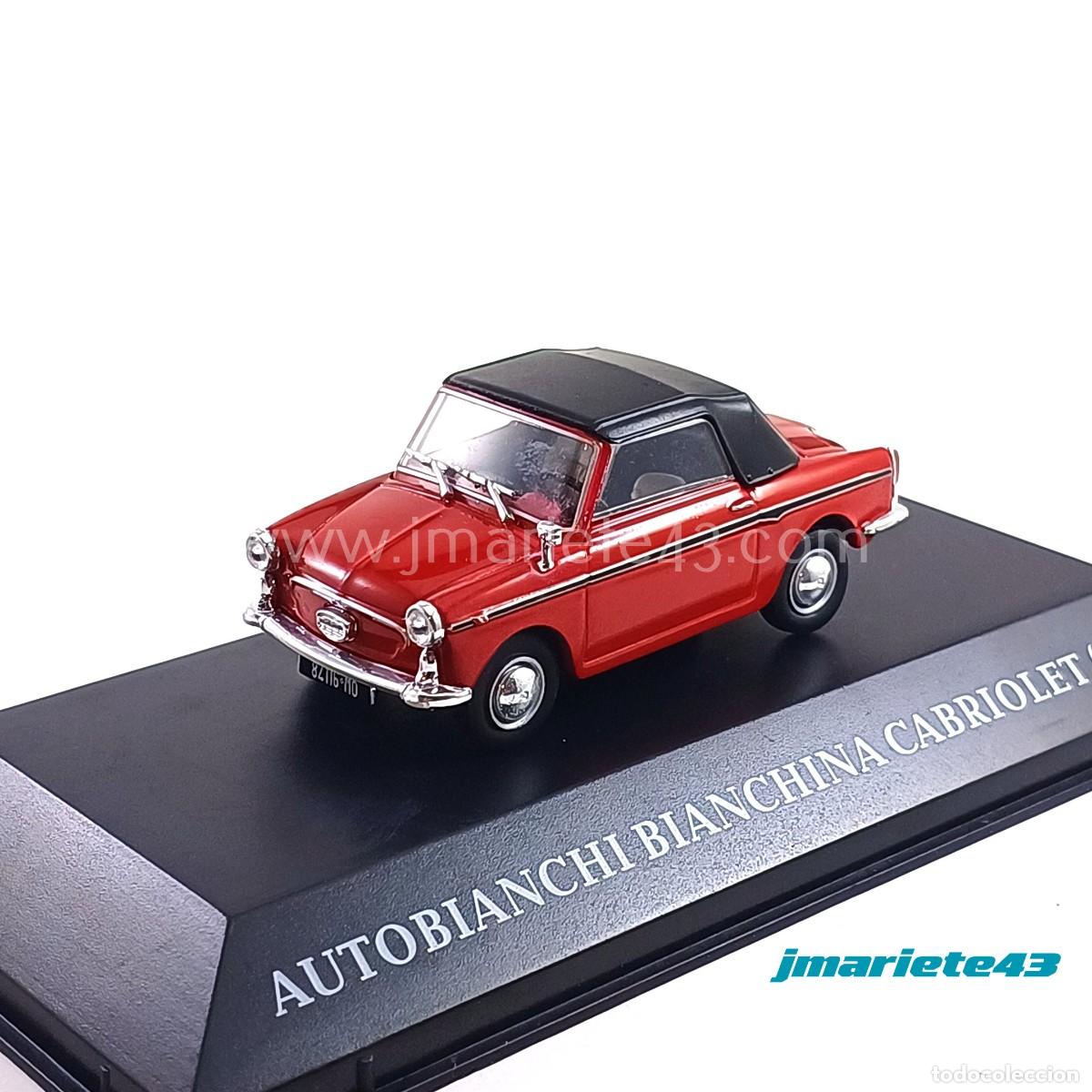 Voitures &agrave; l'&eacute;chelle: AUTOBIANCHI BIANCHINA CABRIOLET - 1962 1:43