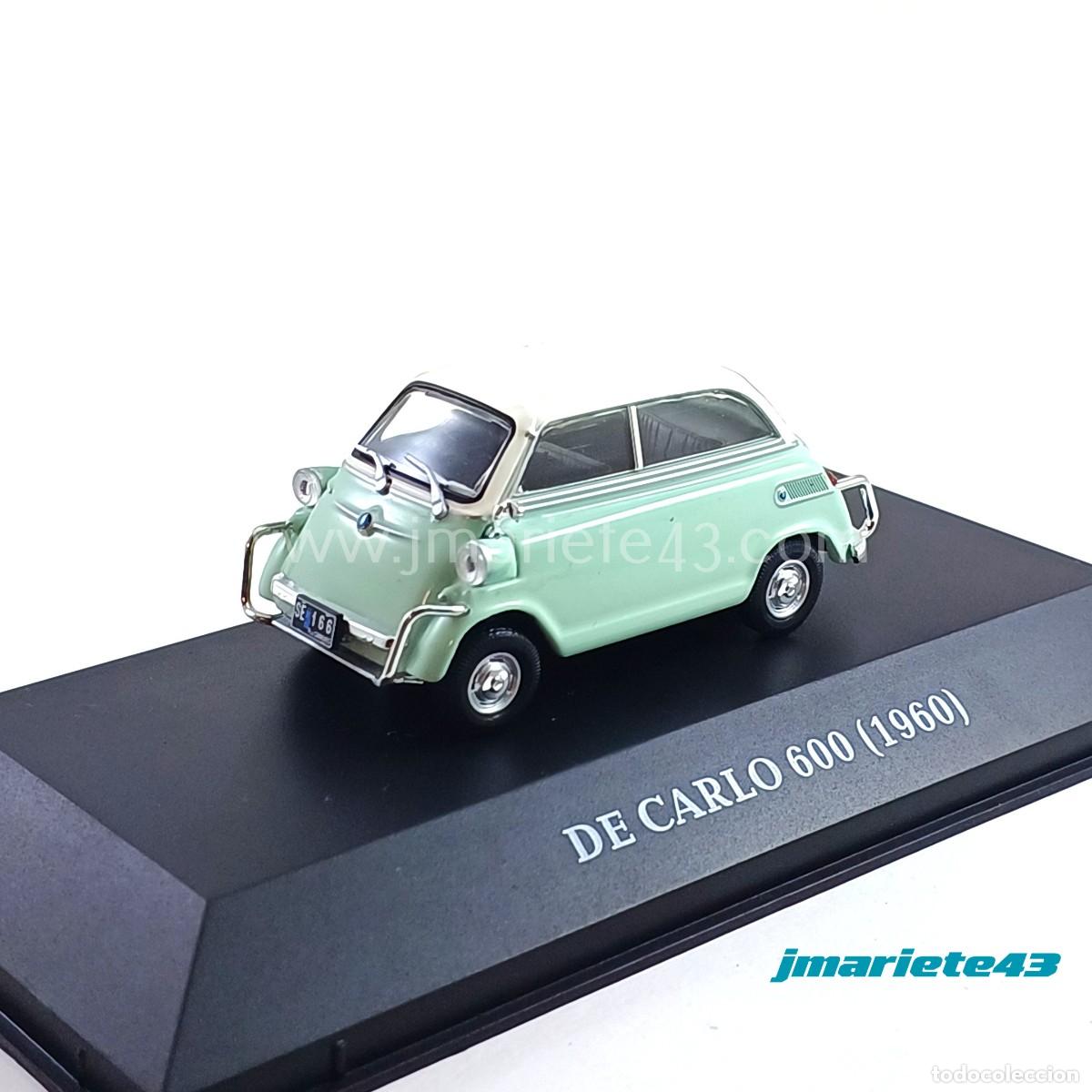 Voitures &agrave; l'&eacute;chelle: DE CARLO 600 - 1960 1:43