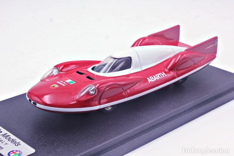 Auto in scala: Alfa Abarth 1100 Record 1957 (LSR) Limited Edition -Car Pin Models . Scale 1/43