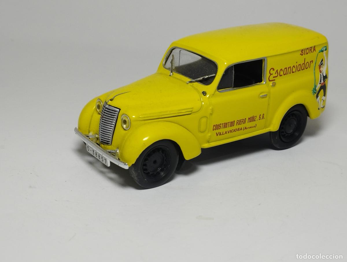 Model Cars: FURGONETA RENAULT JUVAQUATRE DAUPHINE OISE 4 1,43 SIDRA ESCANCIADOR DE IXO ALTAYA SALVAT 1,43