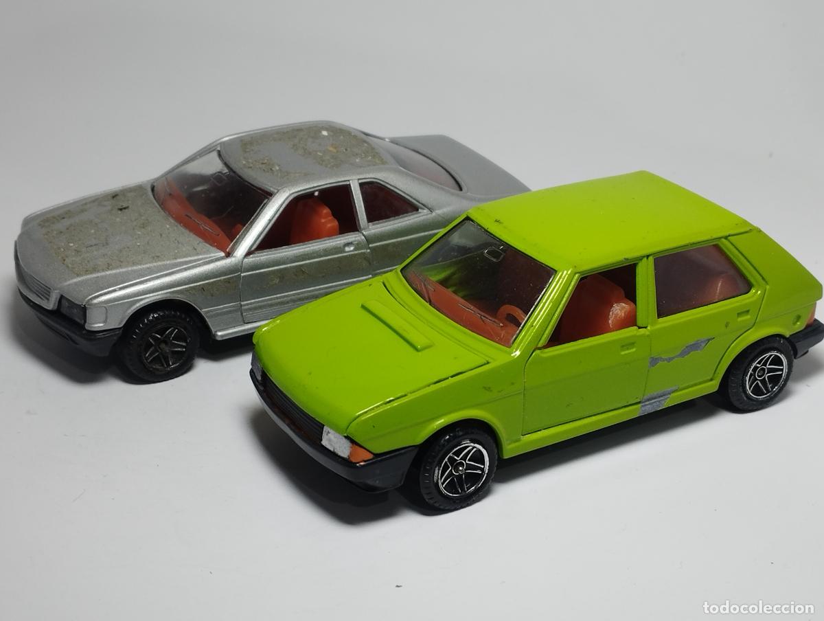 Model Cars: GUISVAL LOTE DE COCHES SEAT RONDA Y MERCEDES 500 SERIE FURIA ESCALA 1,43