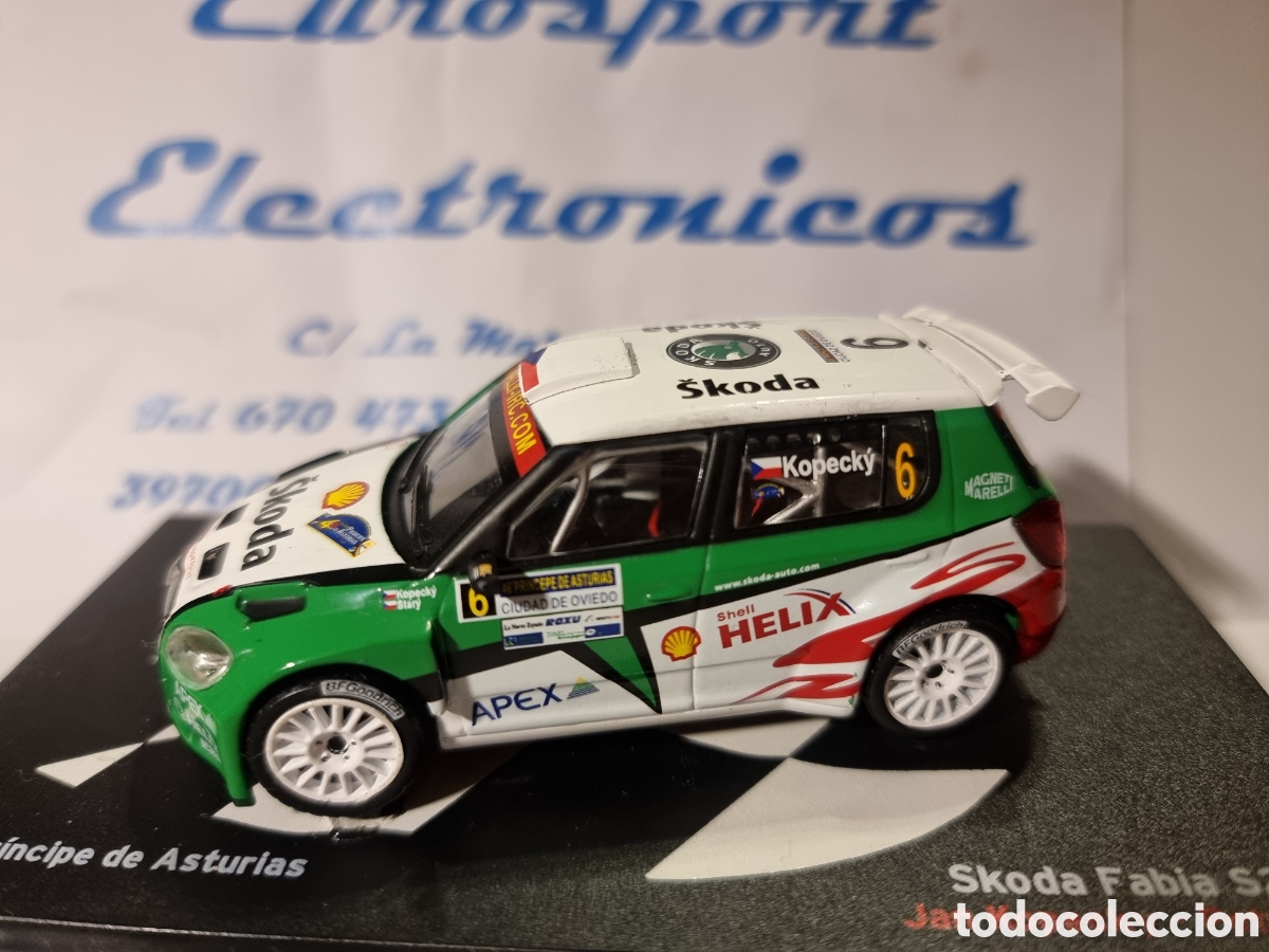 Coches a escala: Skoda fabia S2000 R. Ypres P Asturias esc. 1/43