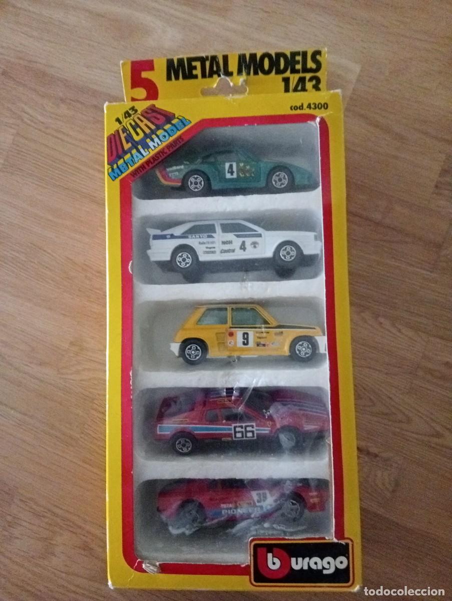 Coches a escala: 5 coches burago 1/43 - Foto 1