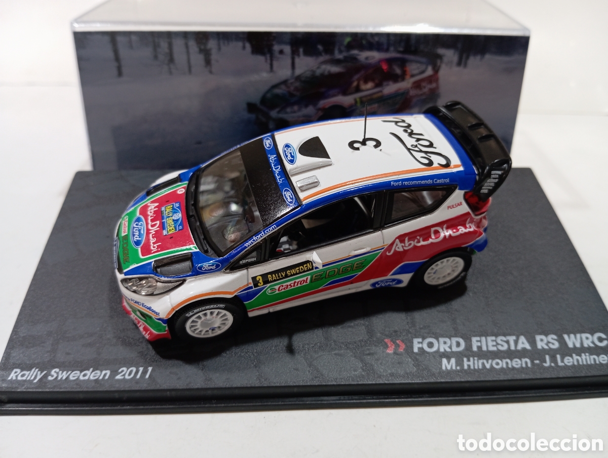 Model Cars: Ford fiesta RS WRC. M Hirvonen. Escala 1:43