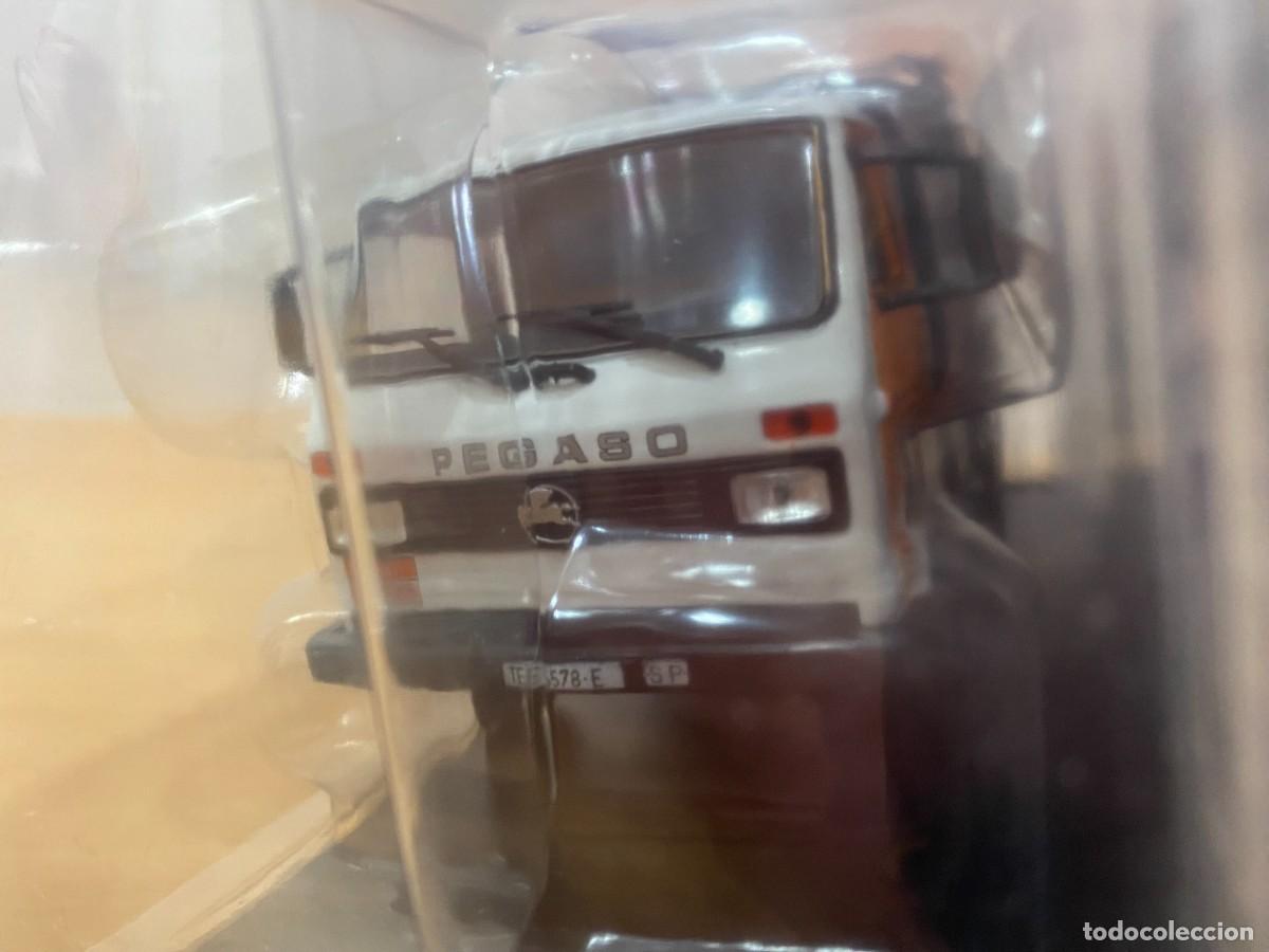 Model Cars: VEH&Iacute;CULO IXO DE REPARTO Y SERVICIO 1/43 - PEGASO EKUS DE REPSOL BUTANO (1988), EN BL&Iacute;STER