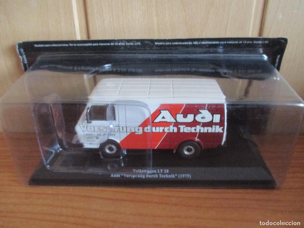 Coches a escala: PLANETA AGOSTINI: FURGONETA WOLKSWAGEN LT 28 , AUDI ( 1979), ESCALA 1/43