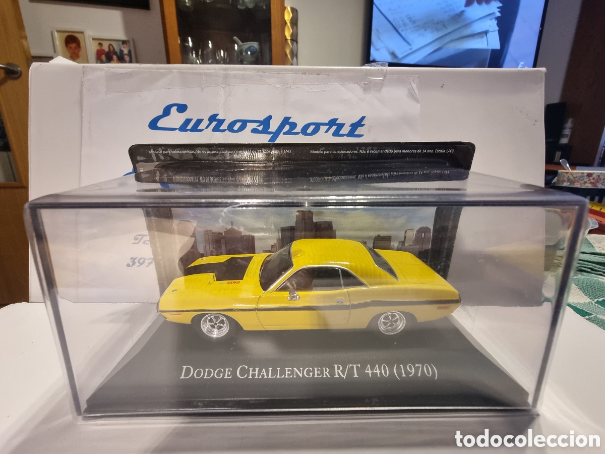 Voitures &agrave; l'&eacute;chelle: Dodge Challenger RT 440 escala 1/43