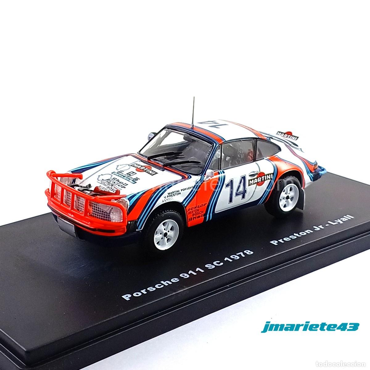 Voitures &agrave; l'&eacute;chelle: Porsche 911 SC #14 V. Preston - J. Lyall Rally 1978 1:43