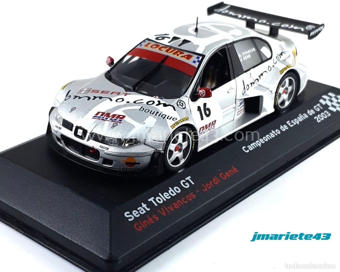 Coches a escala: Seat Toledo GT #16 G. Vivancos - J. Gene Campeonato Espa&ntilde;a GT 2003 1:43