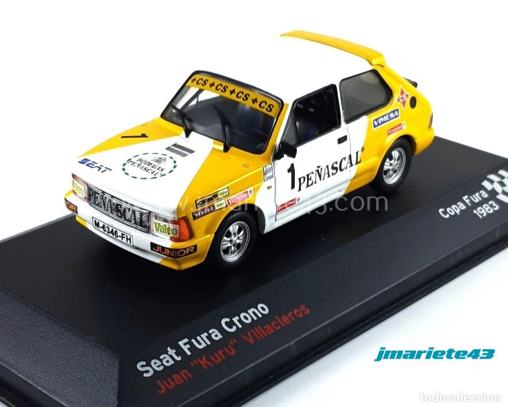 Voitures &agrave; l'&eacute;chelle: SEAT FURA Chrono - &laquo;Kuru&raquo; Villacieros, Copa Fura, 1983 1:43
