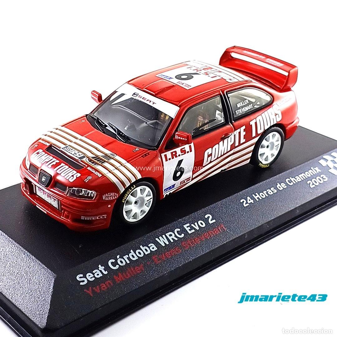 Auto in scala: Seat Cordoba WRC Evo II #6 Y. Muller - E. Stevienart 24 Horas de Chamonix 2003 1:43