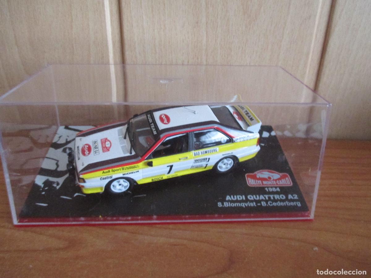 Voitures &agrave; l'&eacute;chelle: MAQUETA COCHE DE COLECCION ESCALA 1/43 : MODELO AUDI QUATTRO A2 1984 , RALLYE MONTE CARLO