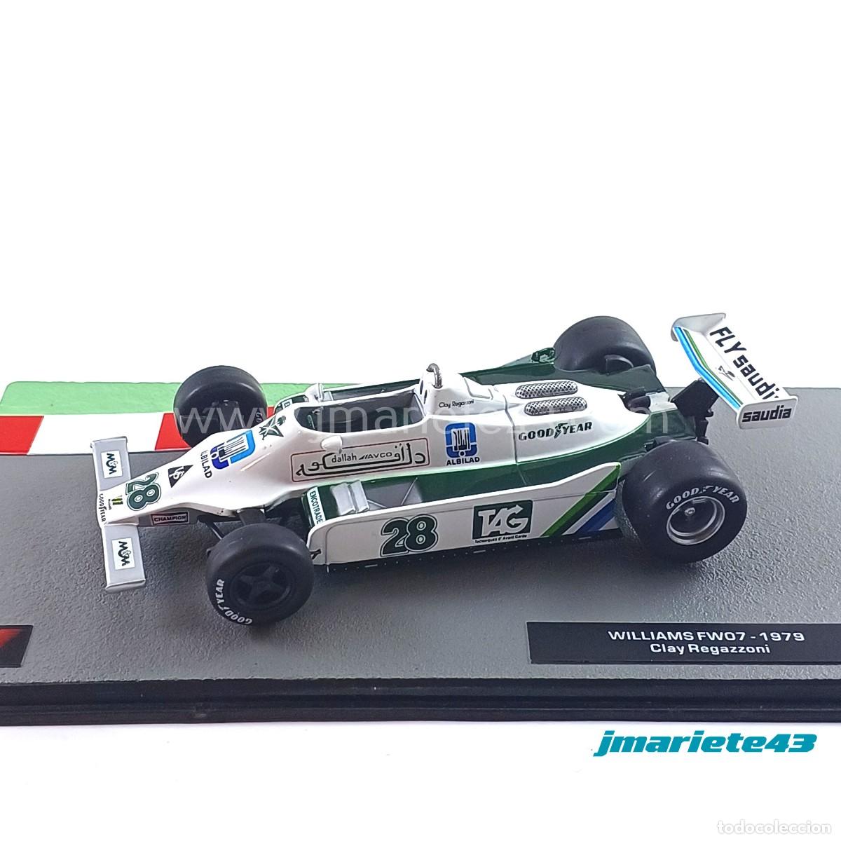 Voitures &agrave; l'&eacute;chelle: Williams FW07 1979 Clay Regazzoni 1:43
