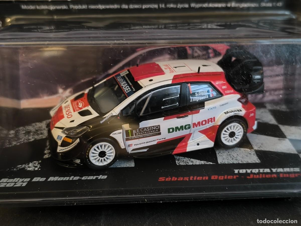 Voitures &agrave; l'&eacute;chelle: Rally. Toyota Yaris WRC. S. Ogier-Montecarlo 2021. IXO 1/43.. Leer bien descripci&oacute;n.