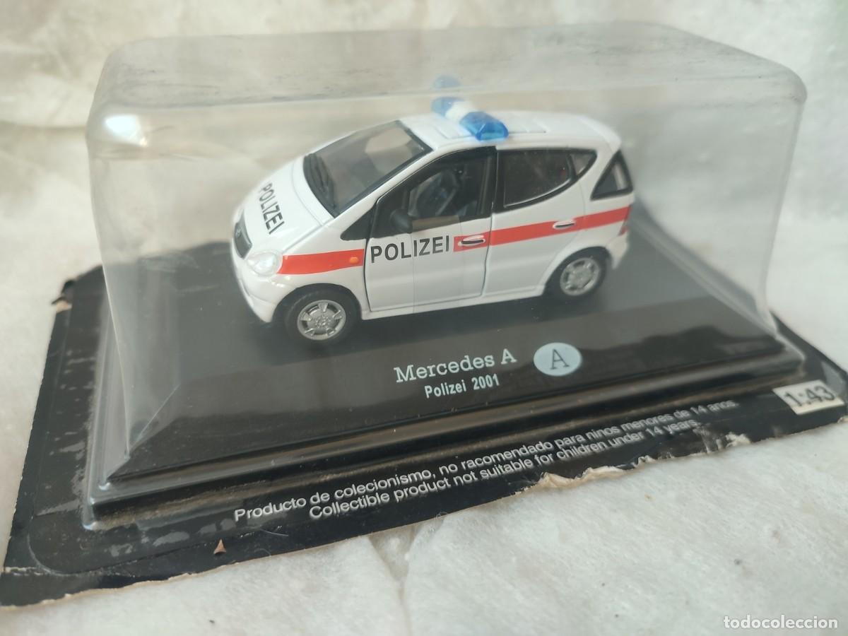 Voitures &agrave; l'&eacute;chelle: Mercedes A Polizei Austria , 1/43 Cararama Policia...