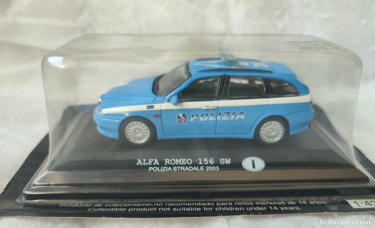 Voitures &agrave; l'&eacute;chelle: Alfa Romeo 156 SW Polizia Italia Cararama 1/43 Police , Policia