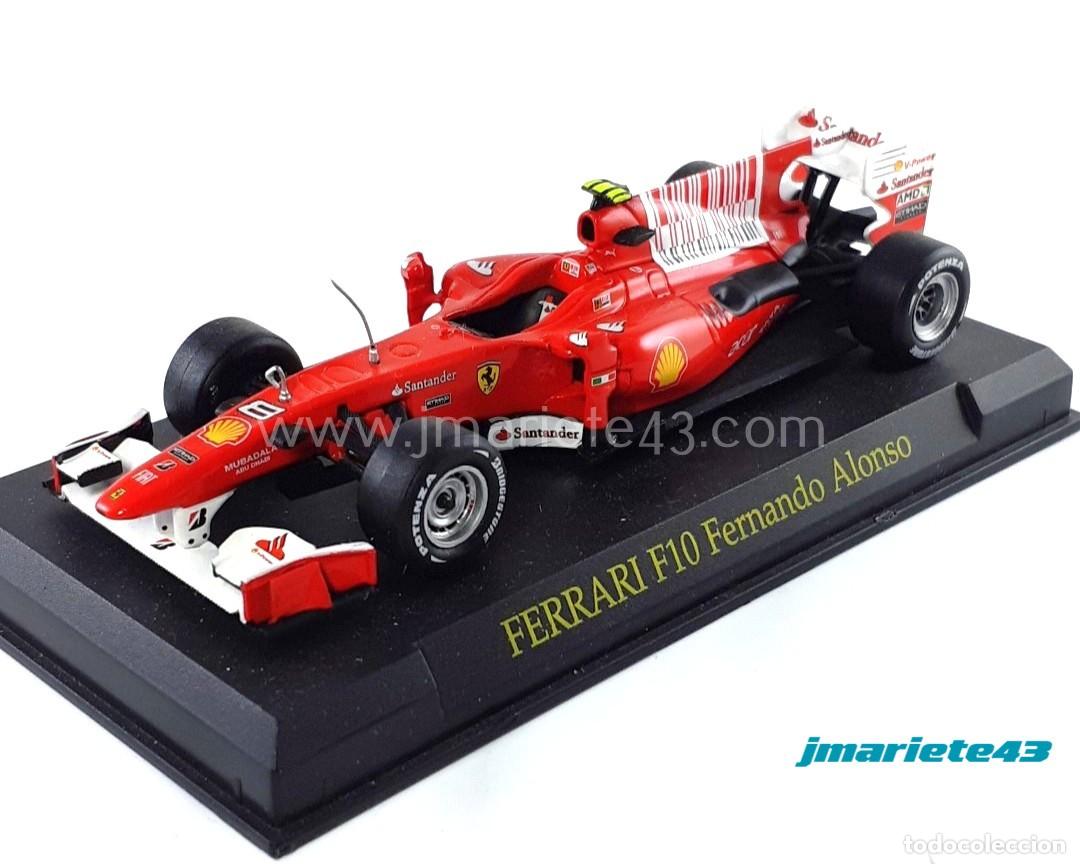 Voitures &agrave; l'&eacute;chelle: Ferrari F10 Fernando Alonso 1:43