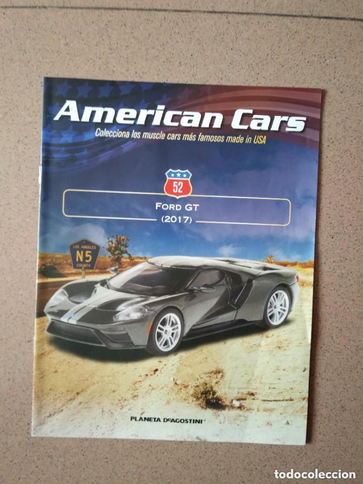Voitures &agrave; l'&eacute;chelle: Fasc&iacute;culo 52 FORD GT (2017) American Cars Altaya ( TENGO DEL 1 AL 59)