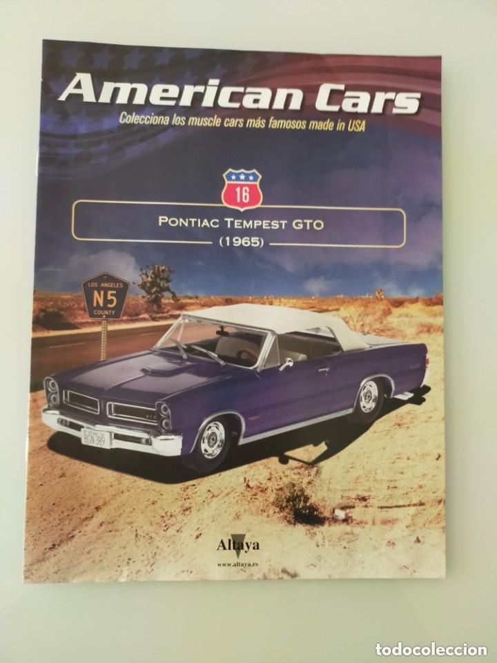 Voitures &agrave; l'&eacute;chelle: Fasc&iacute;culo 16 Pontiac Tempest GTO 1965 American Cars Altaya Nuevo.( TENGO DEL 1 AL 59)