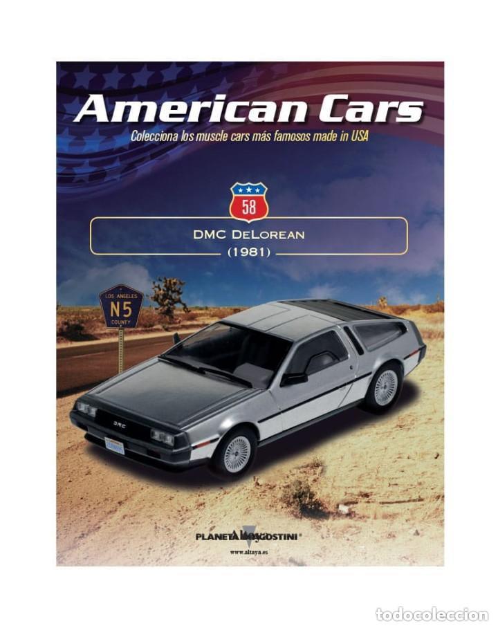 Voitures &agrave; l'&eacute;chelle: Fasc&iacute;culo 58 DMC DeLorean (1981) American Cars Altaya .( TENGO DEL 1 AL 59)