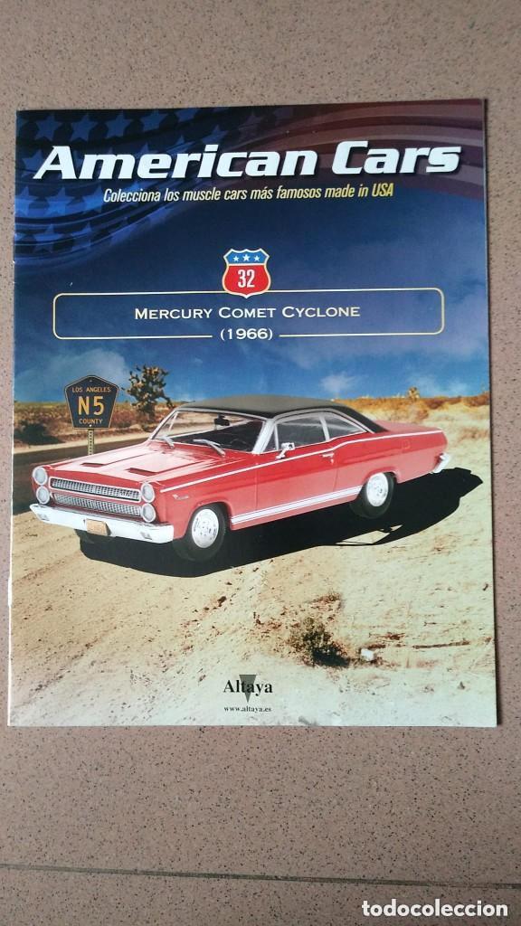Voitures &agrave; l'&eacute;chelle: Fasc&iacute;culo 32 Mercury Comet Cyclone 1966 American Cars Altaya( TENGO DEL 1 AL 59)