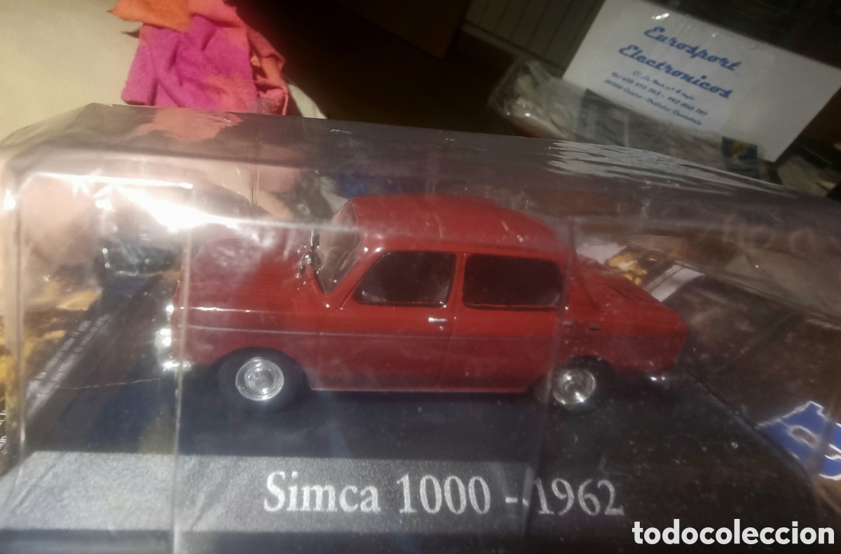 Model Cars: Simca 1000 RBA precintao 1/43