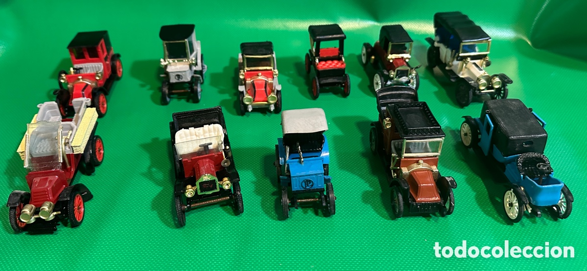 Model Cars: LOTE 11 COCHES CLASICOS LES TACOTS DE MINIALUXE -ORIGINAL DE LA EPOCA -ESCALA 1/43 .