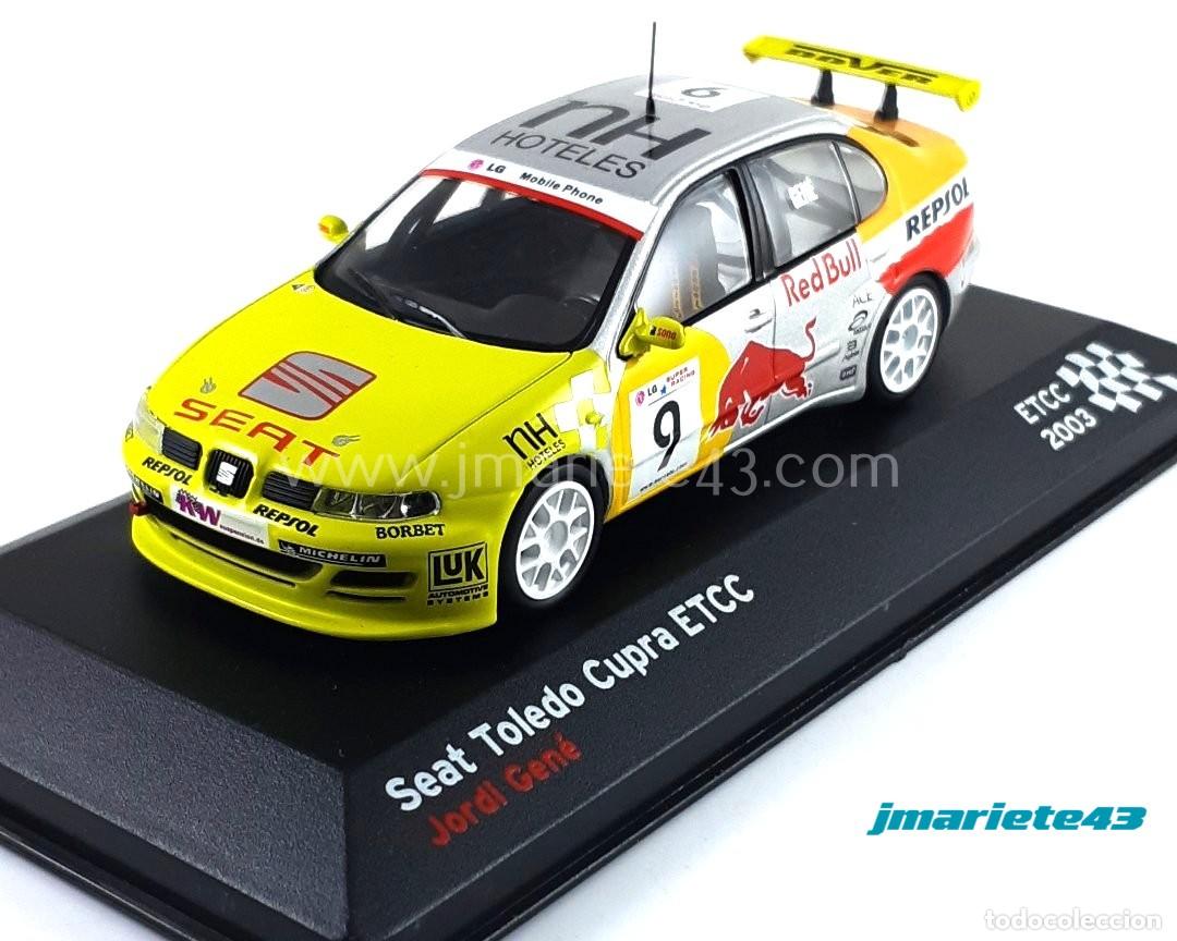 Coches a escala: Seat Toledo Cupra ETCC #9 Jordi Gene ETCC 2003 1:43