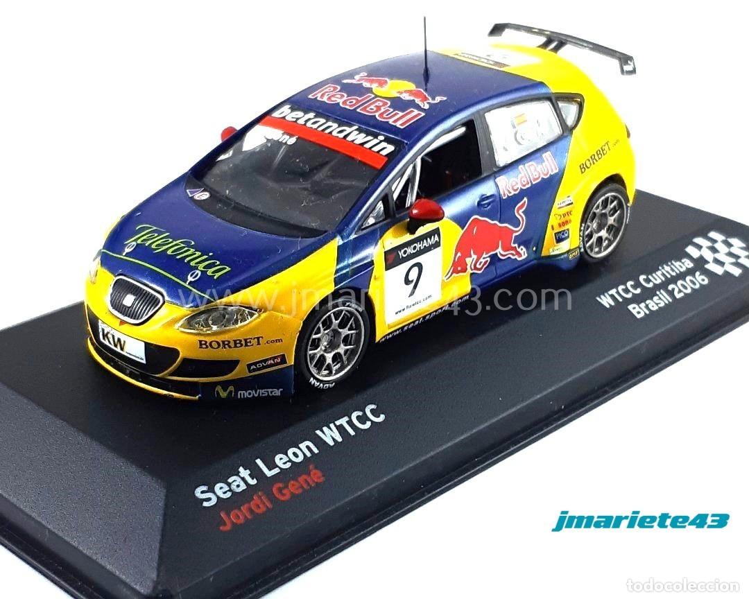 Voitures &agrave; l'&eacute;chelle: SEAT LEON WTCC - 2006 - Jordi Gen&eacute; - WTCC 1:43
