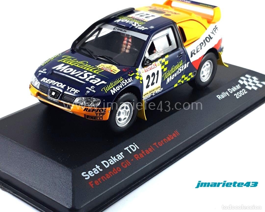 Auto in scala: Seat Dakar Tdi @221 F. Gil - R. Tornabell Rally Dakar 2002 1:43