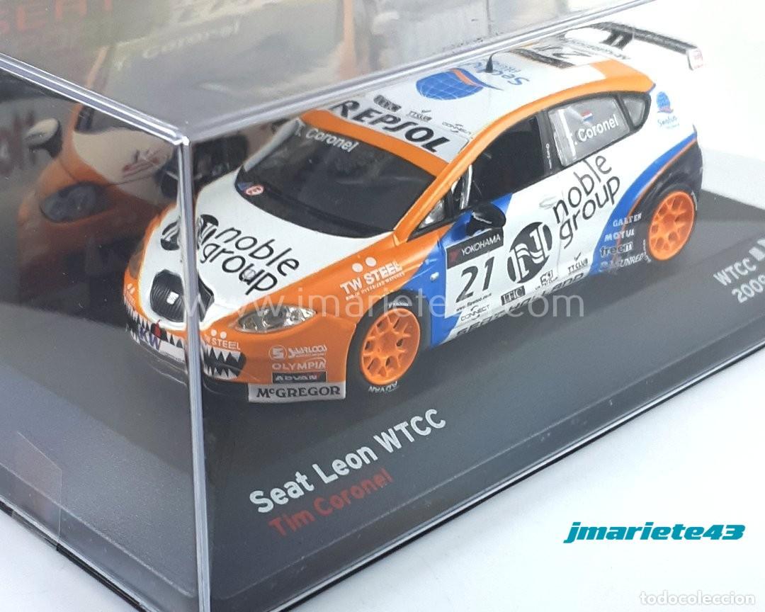Coches a escala: Seat Leon WTCC #21 Tim Coronel WTCC 2009 1:43 - Foto 2