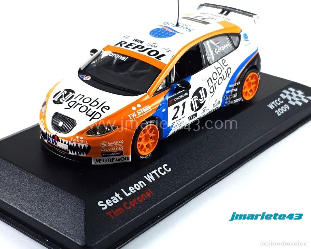 Coches a escala: Seat Leon WTCC #21 Tim Coronel WTCC 2009 1:43 - Foto 1