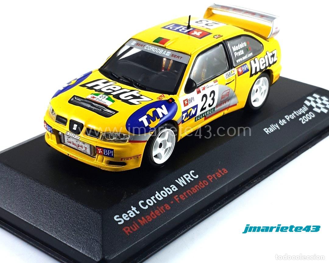 Auto in scala: Seat Cordoba WRC #23 R. Madeira - F. Prata Rally de Portugal 2000 1:43