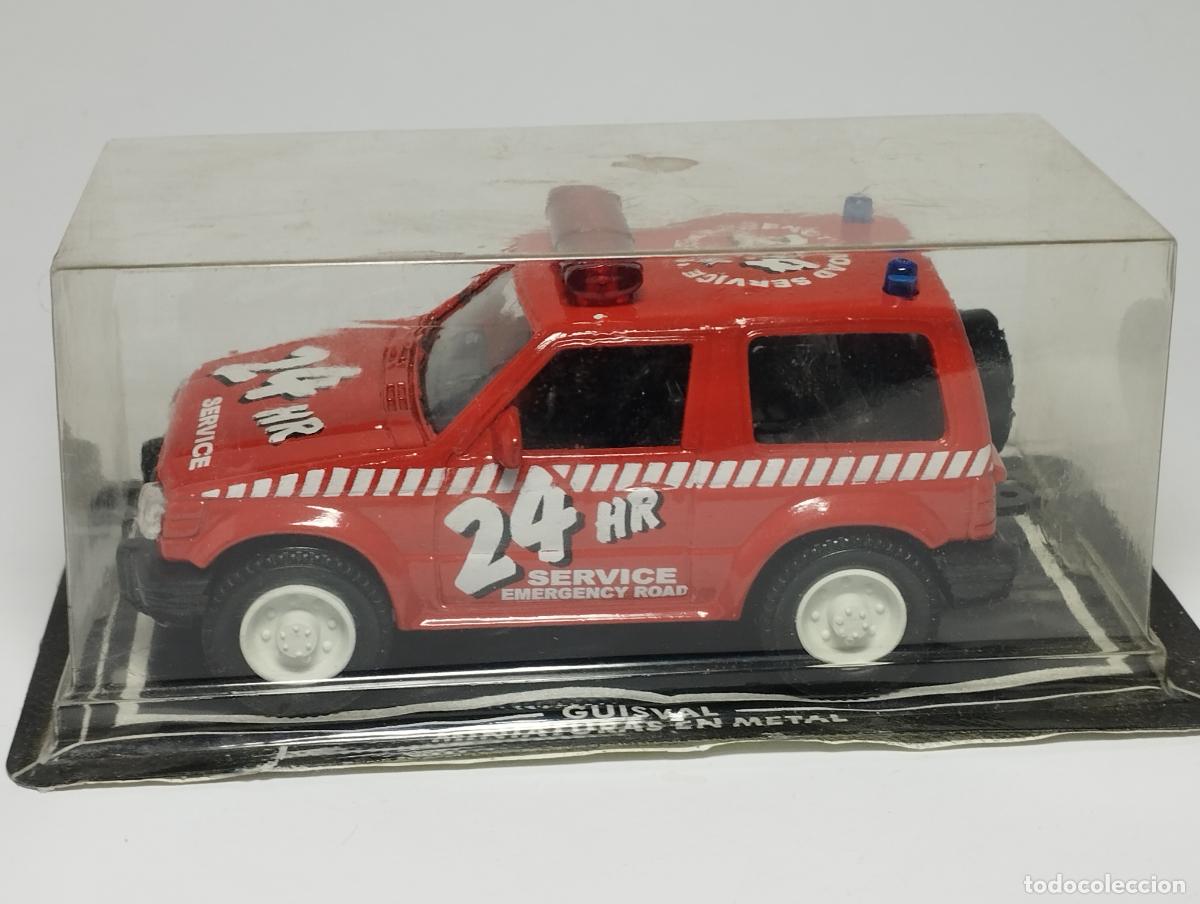 Coches a escala: MITSUBISHI PAJERO MONTERO ASISTENCIA DE GUISVAL ESCALA 1,43 NUEVO EN SU CAJA