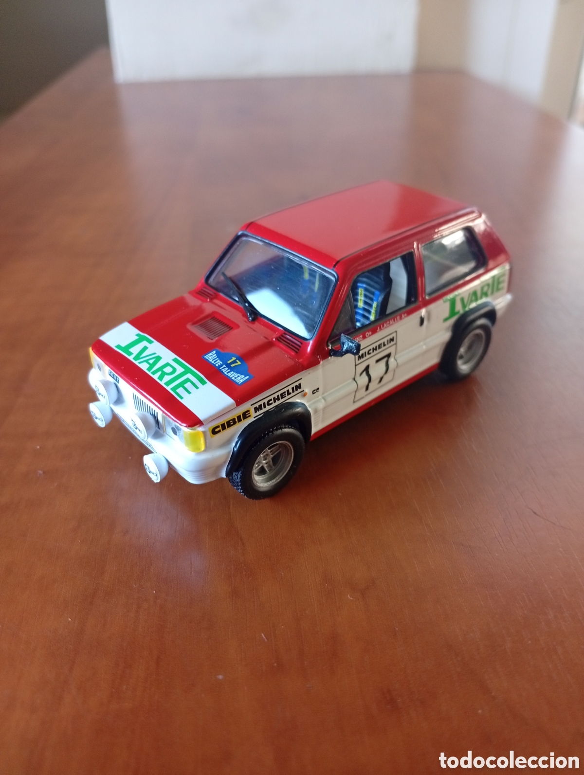 Auto in scala: Seat Panda Rally Talavera C.Sainz escala 1/43