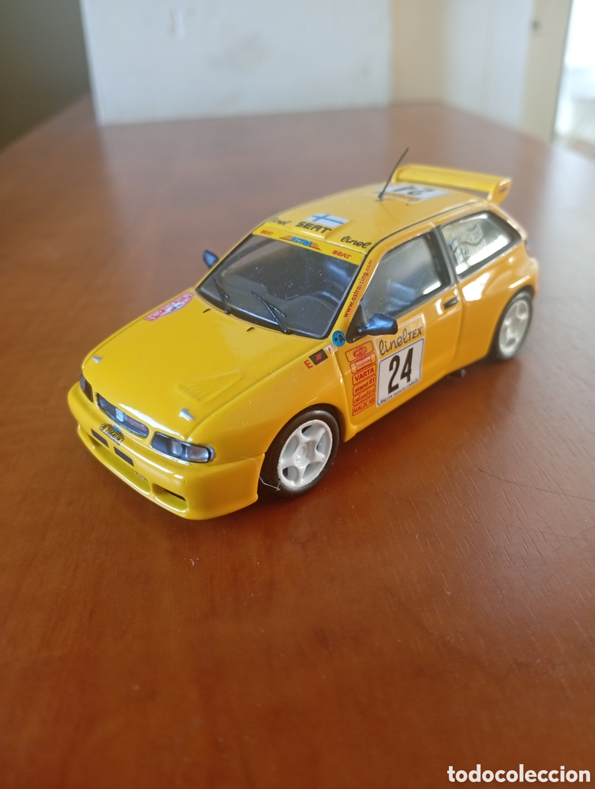 Model Cars: Seat Ibiza Rally Monte Carlo escala 1/43