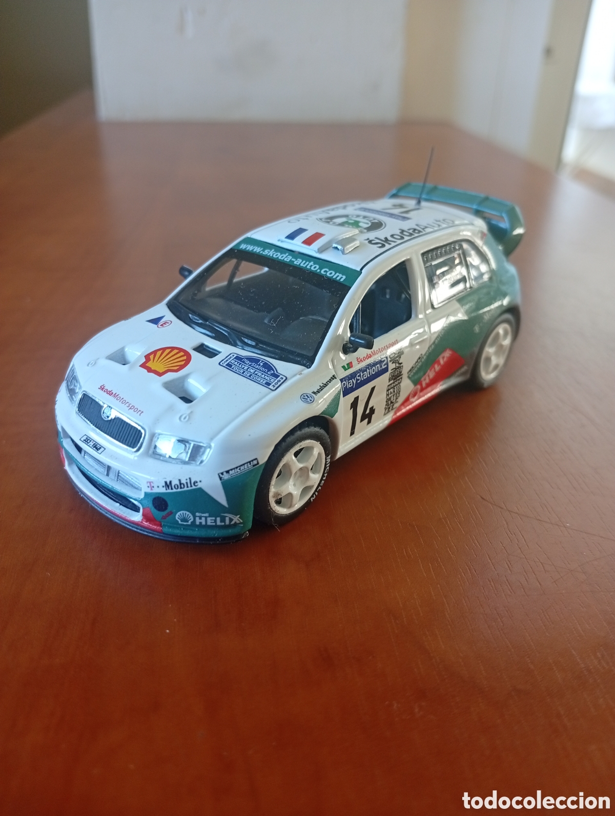Model Cars: Skoda Fabia WRC escala 1/43