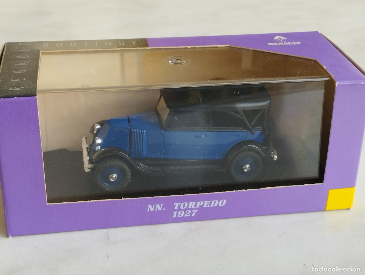 Model Cars: RENAULT NN TORPEDO CAPOTA 1927 DE ELIGOR 1,43 NUEVO EN SU CAJA